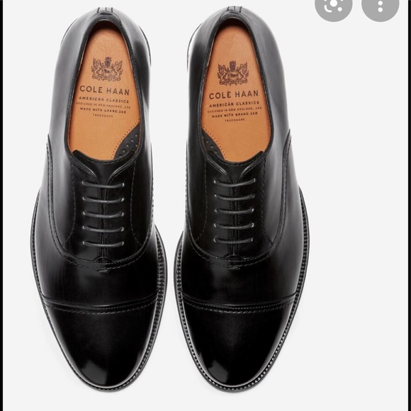 Cole Haan Men’s Black Dress Oxfords/Derby shoes. - Picture 1 of 12